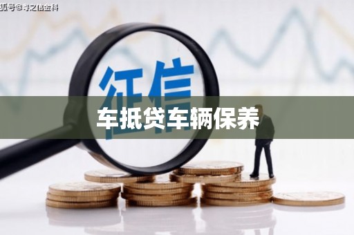 深州车抵贷车辆保养
